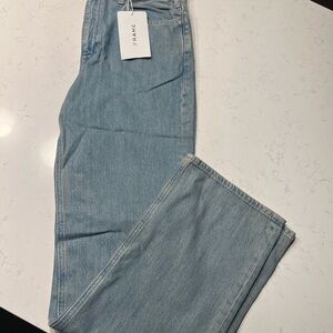 NWT Frame Denim Women's Sky Blue Straight Leg Jeans - size 29